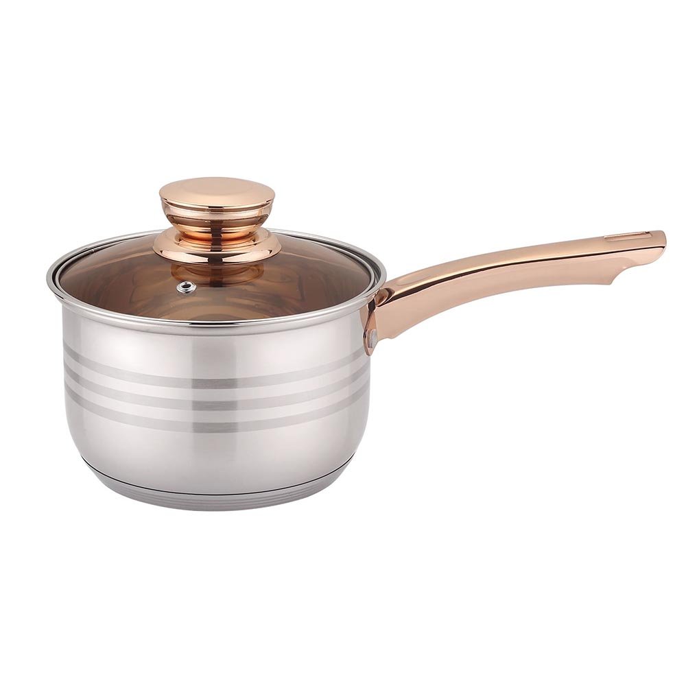 New Design High Technique New Non Stick Pan Set Healthy Stainless Steel Cookware Sets