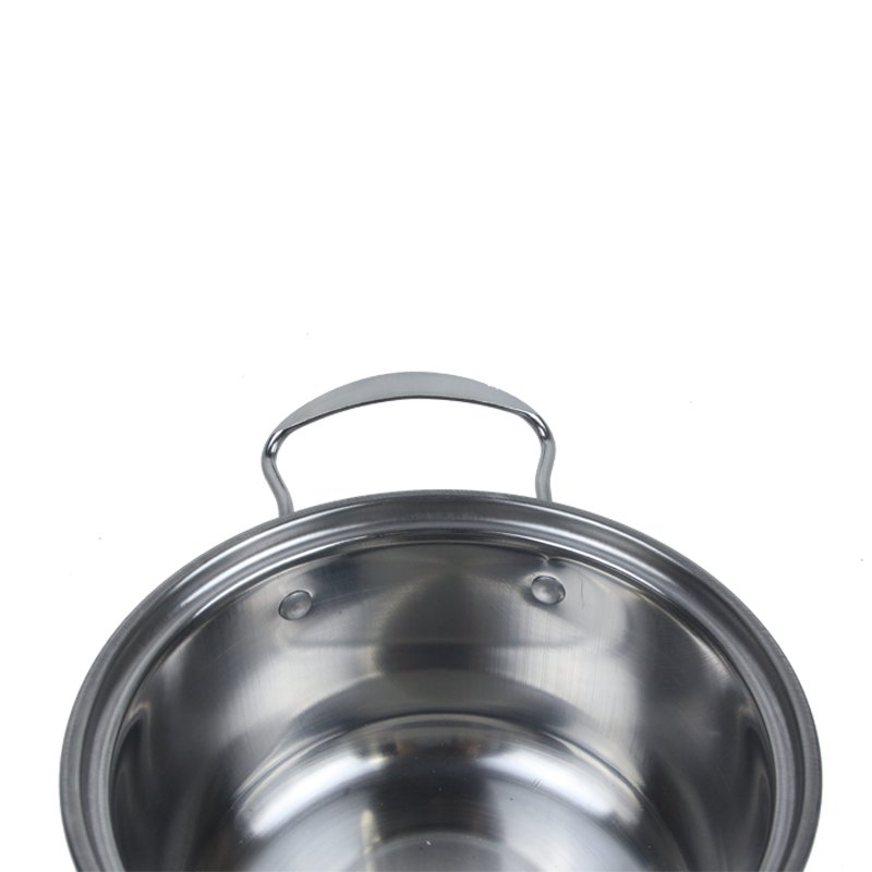 High Quality 10pcs Stainless Steel Cookware Pot Kitchen Cookware Set With Glass Lid