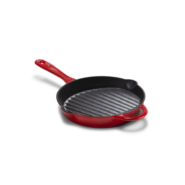 Bright Houseware Wholesale 6pcs Cast Iron Pots And Pans Non Stick Cookware Sets Red Enameled Cast Iron Cookware Set