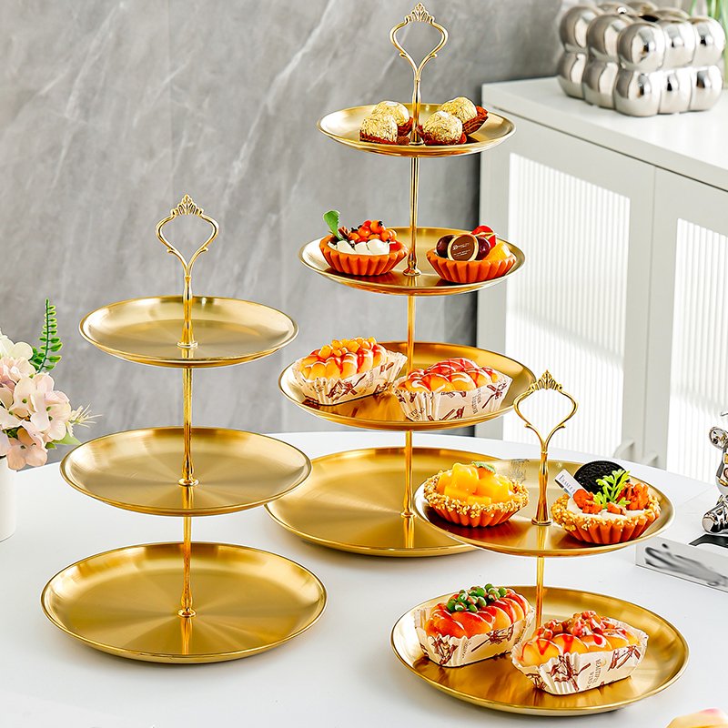 Decorative Cake Stand Cake and Cupcake Display Stand, Dessert Stand for Birthday and Wedding Party