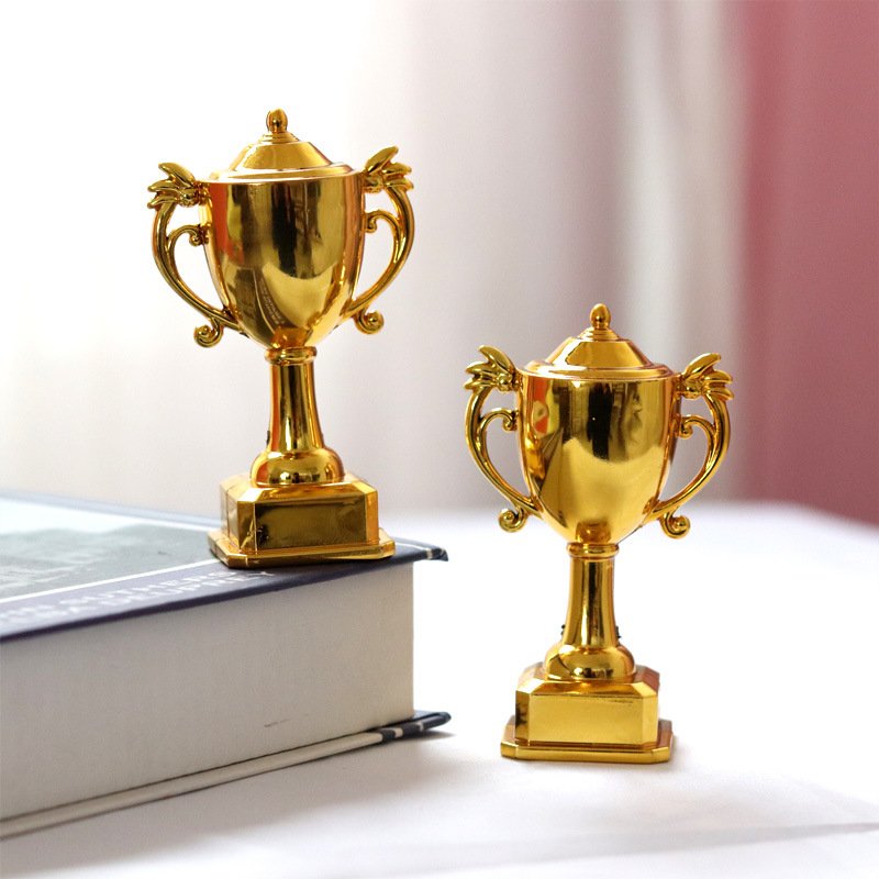 Trophy birthday cake toppers Winner Award Birthday Decorative wholesale cake toppers Trophies birthday decorations for parties
