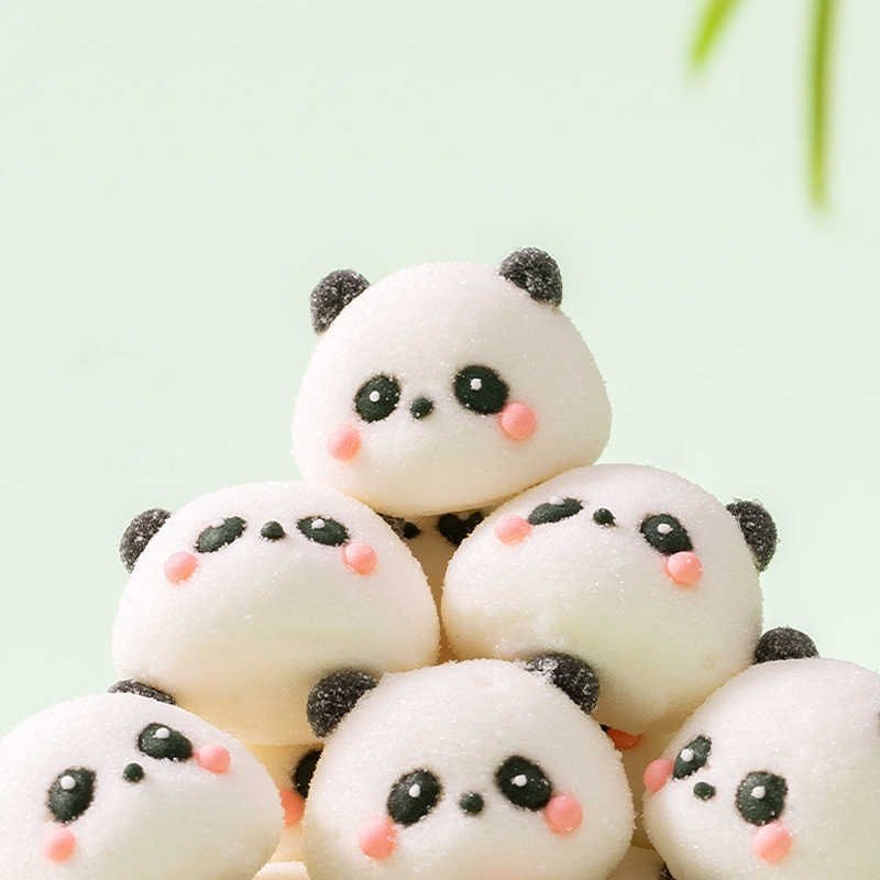 Hot selling 3D animal Marshmallow Candy Cake Decoration Supplies For Kids Snack dessert fruity flavor Cartoon Marshmallow