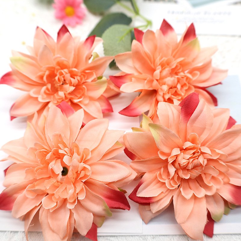 Wholesale Artificial Flower DIY Mother's Day New Gift Idea Flower Cake Decorations Wedding Party Cake Decorative Props