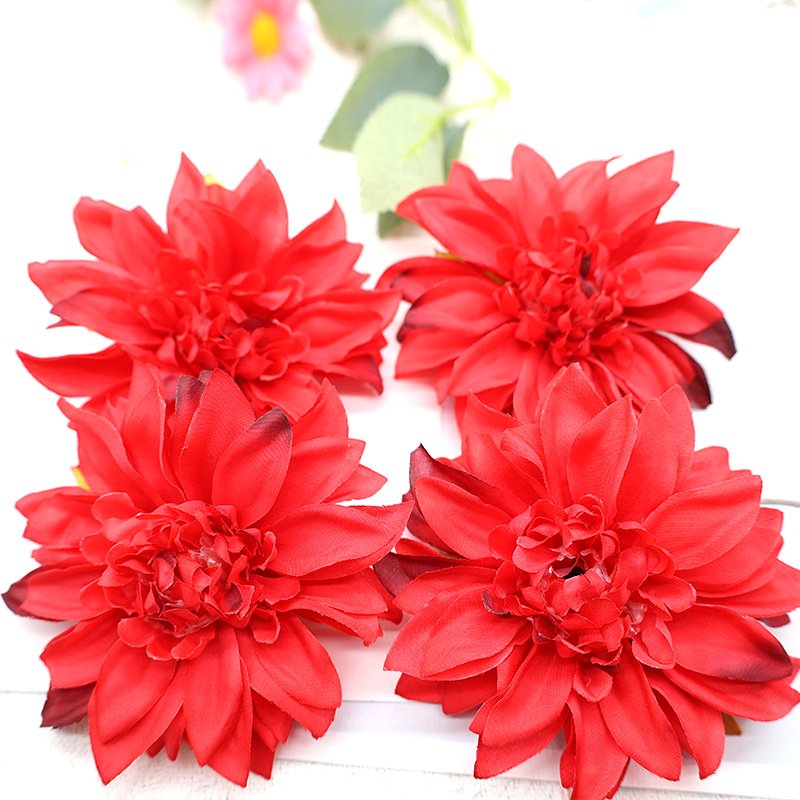 Wholesale Artificial Flower DIY Mother's Day New Gift Idea Flower Cake Decorations Wedding Party Cake Decorative Props