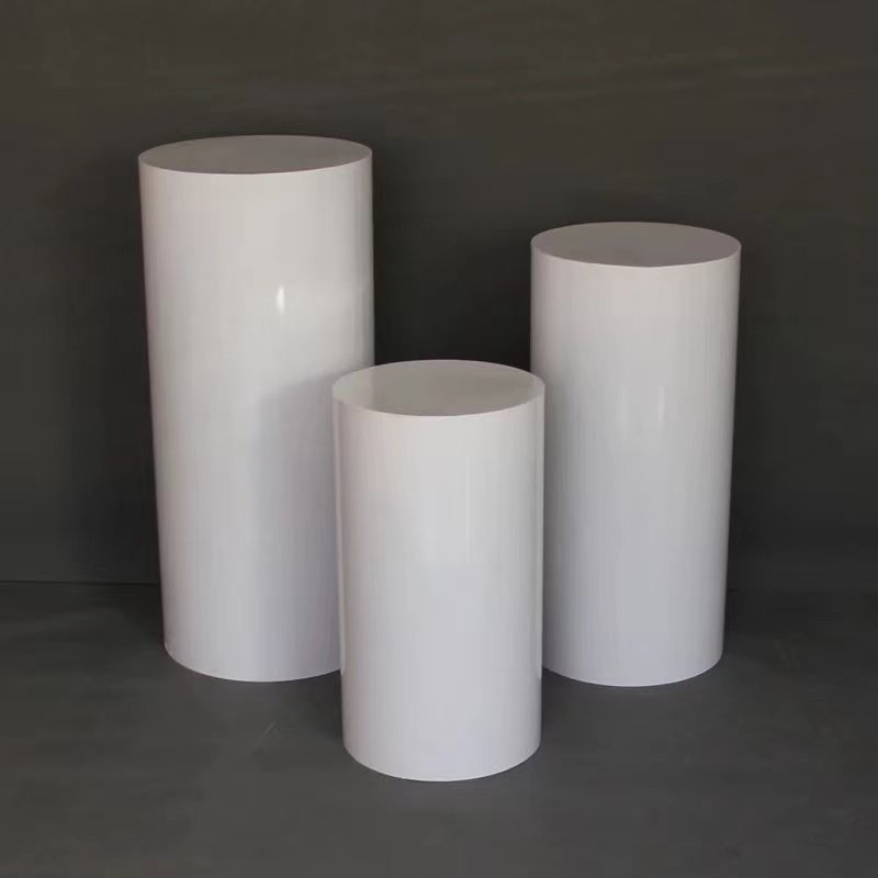 Wholesale round base cylinder cake rack party decoration display rack wedding decoration dessert table