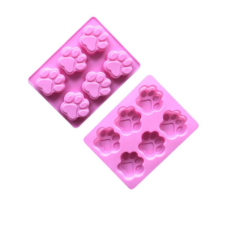 006 Factory Cheap 6 Cavity handmade silicone decorative soap mold Kitchen supplies tools cheese silicone mold diy candle resin