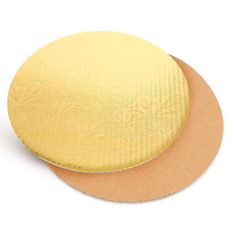 Cake Boards Round 10 Inch Disposable Cake Plate Corrugated Cardboard Circles Cake Base Decorating Supplies