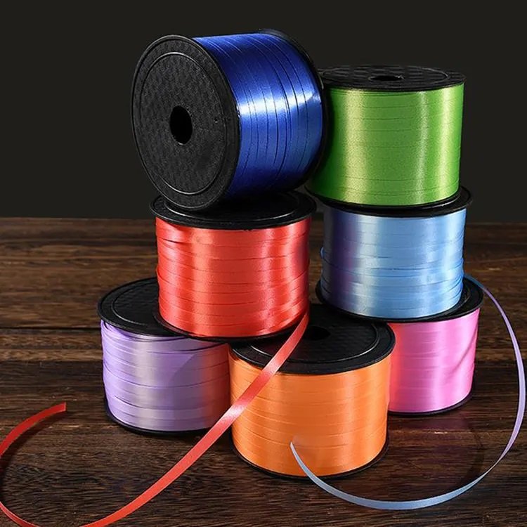 Wholesale 0.5cm Balloon Ribbons for Valentine's Day Party Wedding Birthday Celebrations Cake Gift Packaging Ropes