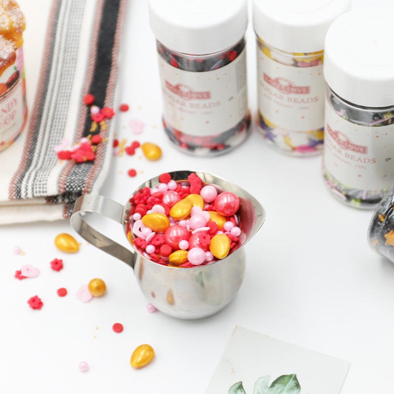 Wholesale Professional Cake Decorating Tools Supplie Birthday Baking Cake decoration Accessories Candy Pearls Sprinkles Supplies