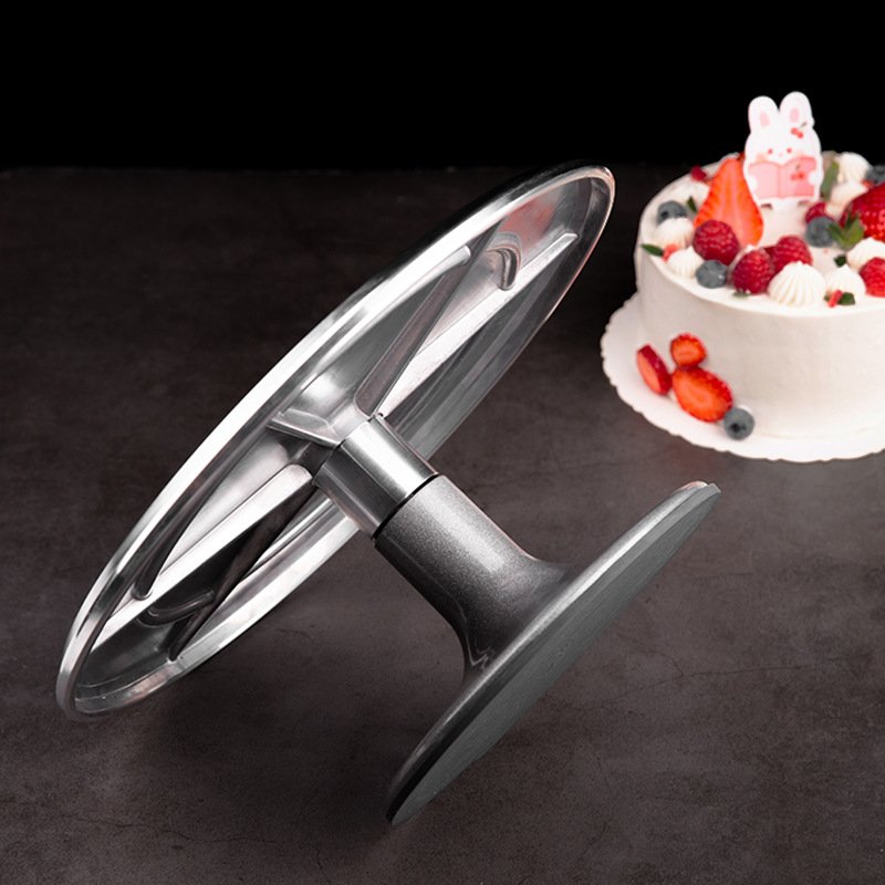 Baking Supplies Cake Decorating Tools Metal Revolving Cake Stand Turntable12in Aluminum Alloy Cake Rotating Turntable