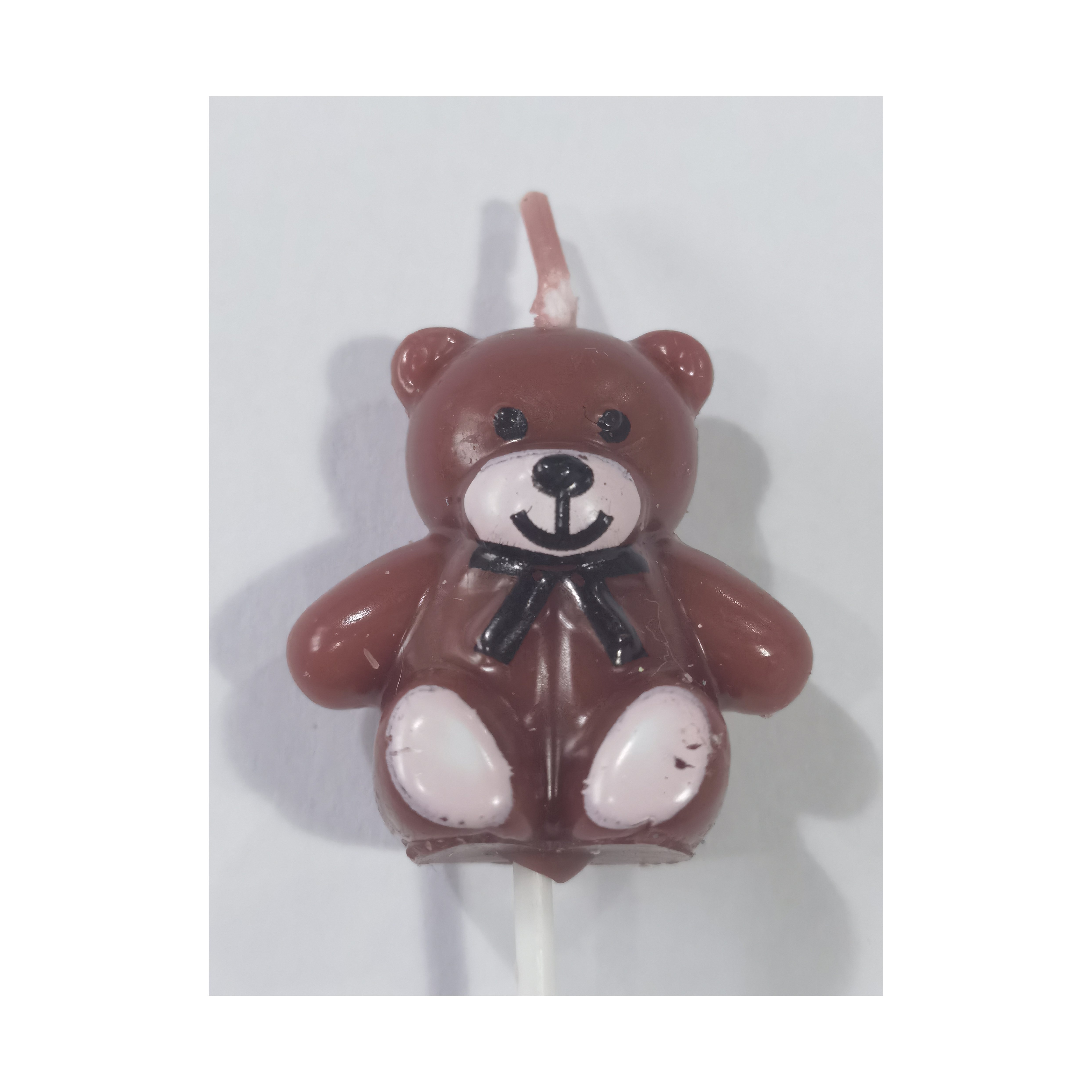 Bear Slippers For Women Girls Thrust Candle Bearing Cake Toppers Big Teddy Bears Happy Birthday Cake Candles Cake Decoration