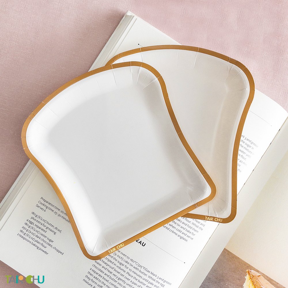 Special Cake Sharing Paper Material Decorative plates(only plate)