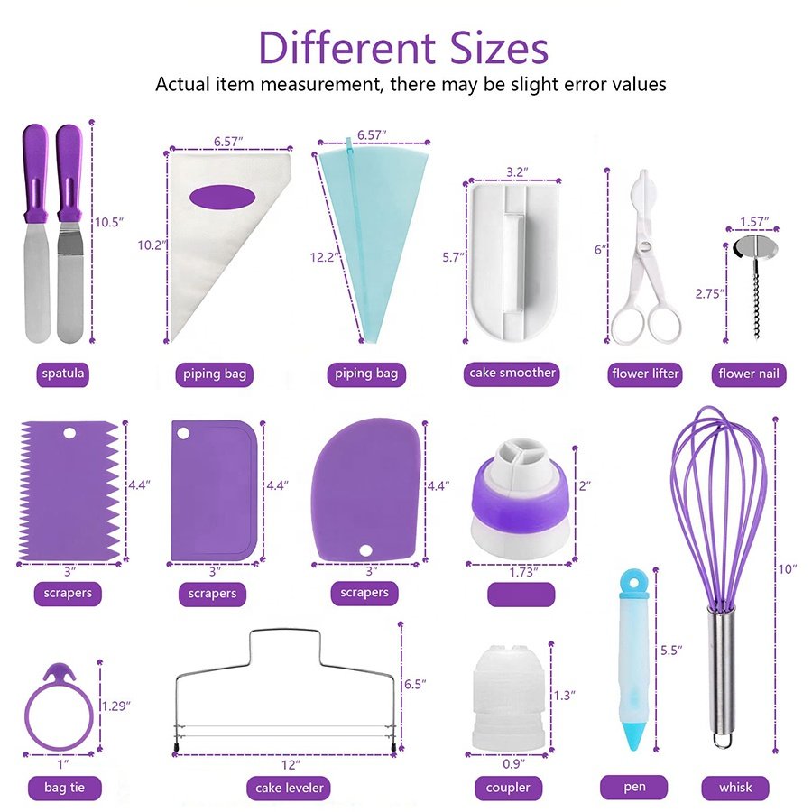 WINKITCHEN custom baking tools cake decorating supplies tools baking pastry cake tools decorating supplies kit set