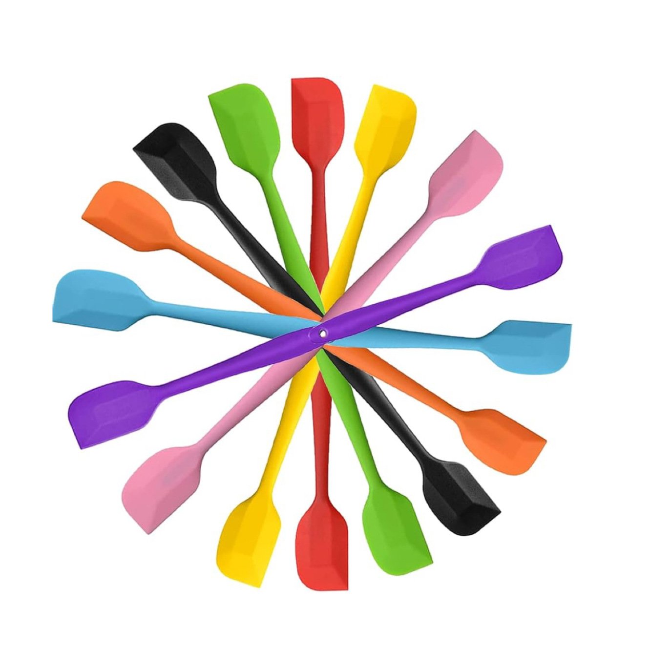Wholesale Hot Silicone Scrapers Baking Tools Pastry Tools Pink Blue Yellow Silicone Kitchen Utensils Knife Scraper Spatula