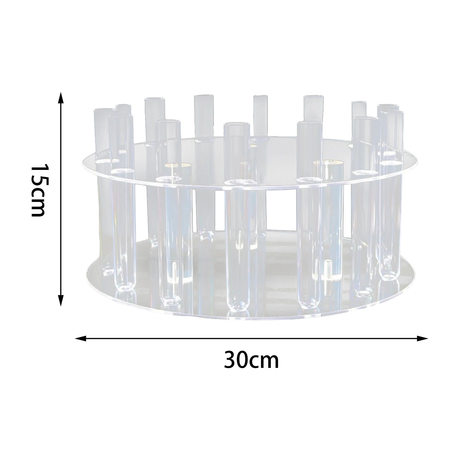 Flower Cake Decorating Stand Acrylic Flower Stand Floral Wedding Decorations Wedding Baking Supplies Cakes Stand