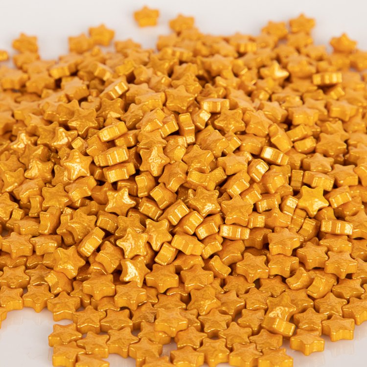 Edible Gold Sugar Cany Pearls Baking Sprinkles Cupcake Cake Topper Cookie Decorations