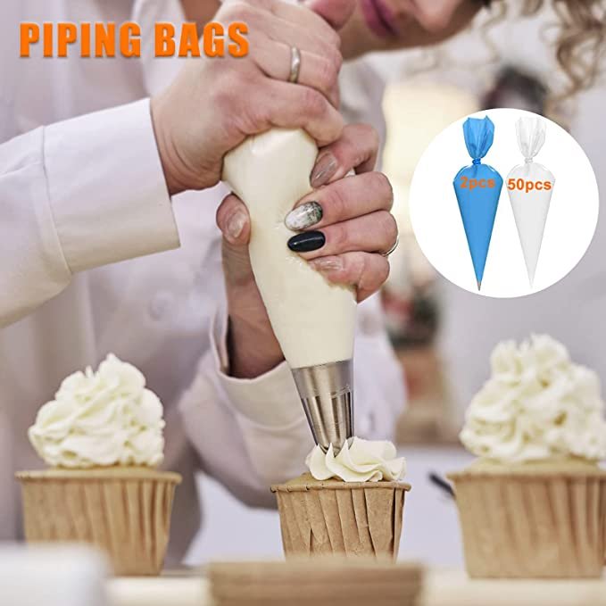 Hot Sale On 121 PCS Cake Decorating Kit -Cake Icing Piping Tips Tools Cookie Decorating Baking Supplies with Storage Box