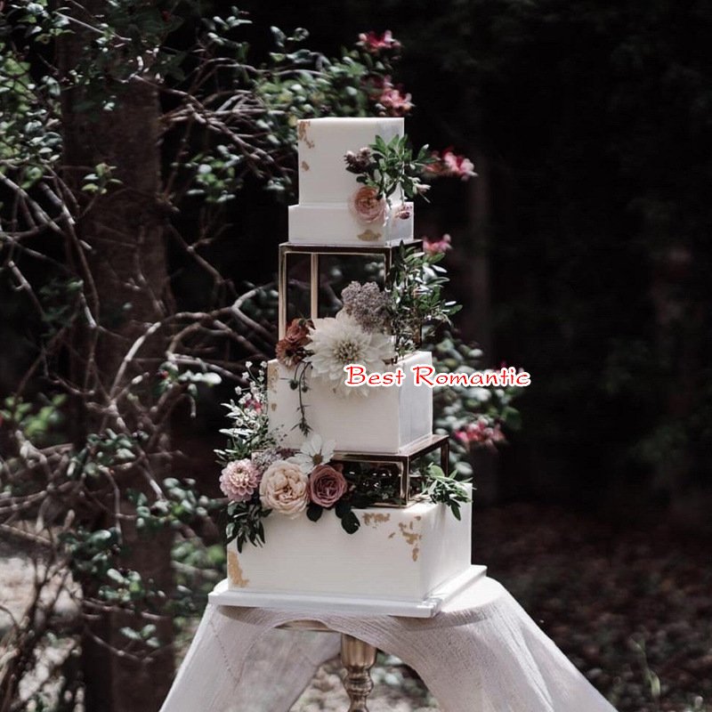 round Iron cake stand dessert table cake tray layered cake support rack wedding supplies decoration ornaments