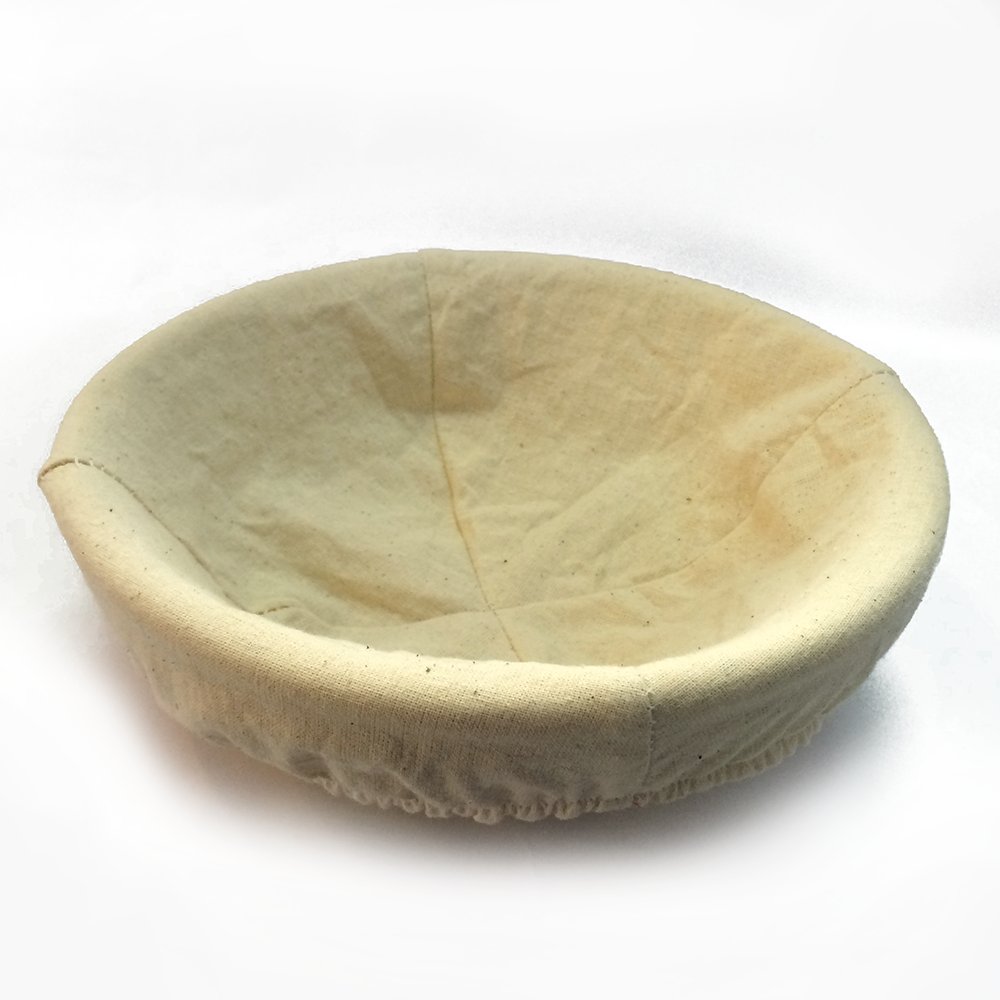 Round basic light yellow cake mold bread proofing basket rattan healthy rattan basket bread