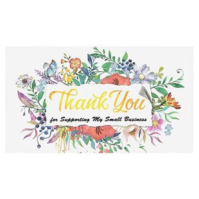 Ychon wholesale custom floral gift cards colorful flower printing cards for wedding date gift accessories
