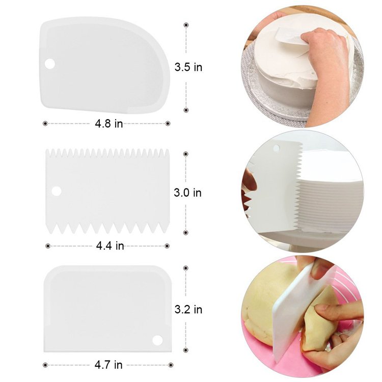 Cake Decorating Supplies Kit Tools Accessories Set Turntable Icing Piping Tips Nozzles Spatula Smoother For Cake Decorations