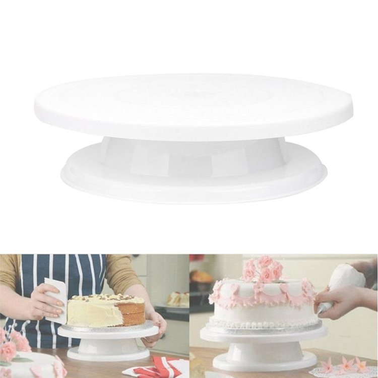 Cake Decorating Supplies Kit Tools Accessories Set Turntable Icing Piping Tips Nozzles Spatula Smoother For Cake Decorations