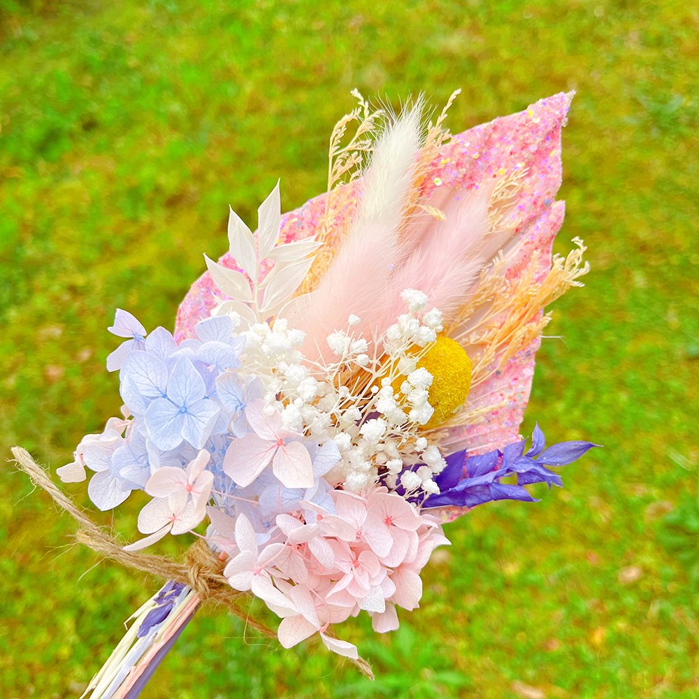 Custom Personalized christmas Wedding Happy Birthday Party Supplies dried flowers Cake Topper Cake Decoration