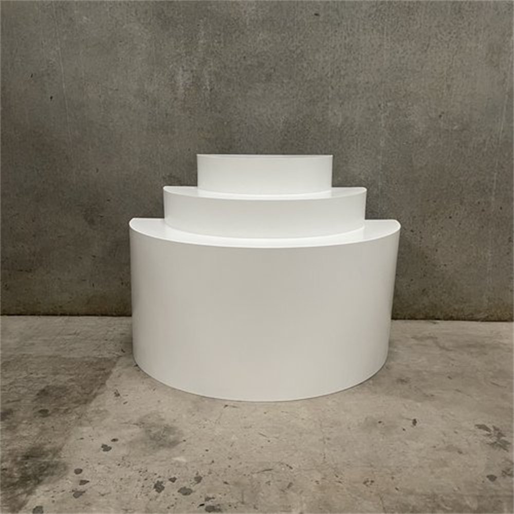 Wedding Event Decoration Supplies round Cylinder Pedestal Stand for Cake and Dessert Table for Party