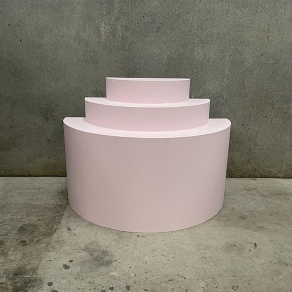 Wedding Event Decoration Supplies round Cylinder Pedestal Stand for Cake and Dessert Table for Party