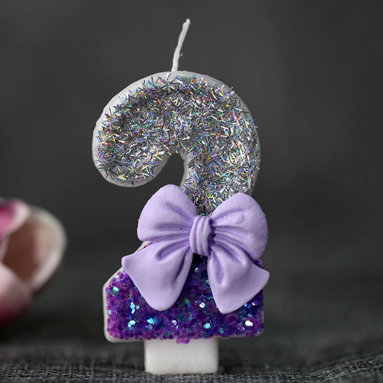new design bowknot Cake Candles Birthday 0-9Candles Soccer Candles Cupcake Toppers Cake Decorating Supplies Football