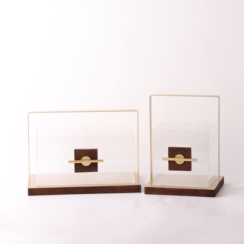Chinese Factory Supplies Elegant Acrylic Gift Package Chocolate Gift Boxes With Lids Decorative Ornaments Wedding Decor