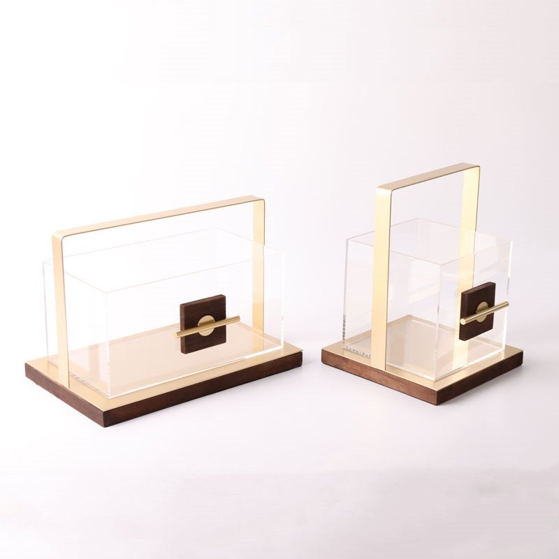 Chinese Factory Supplies Elegant Acrylic Gift Package Chocolate Gift Boxes With Lids Decorative Ornaments Wedding Decor