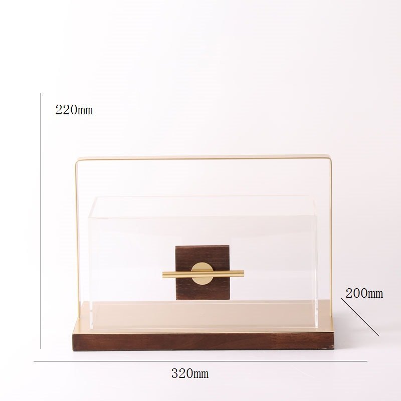 Chinese Factory Supplies Elegant Acrylic Gift Package Chocolate Gift Boxes With Lids Decorative Ornaments Wedding Decor