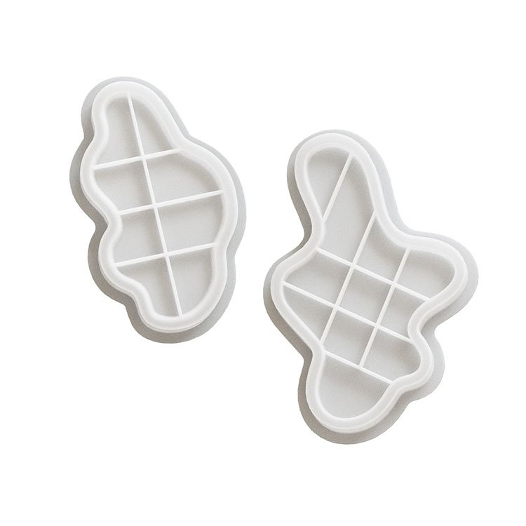 YS Large Irregular Tray Ornament Silicone Mold DIY Cement Plaster Dish Plate Resin Mold Jewelry Storage Desktop Decoration