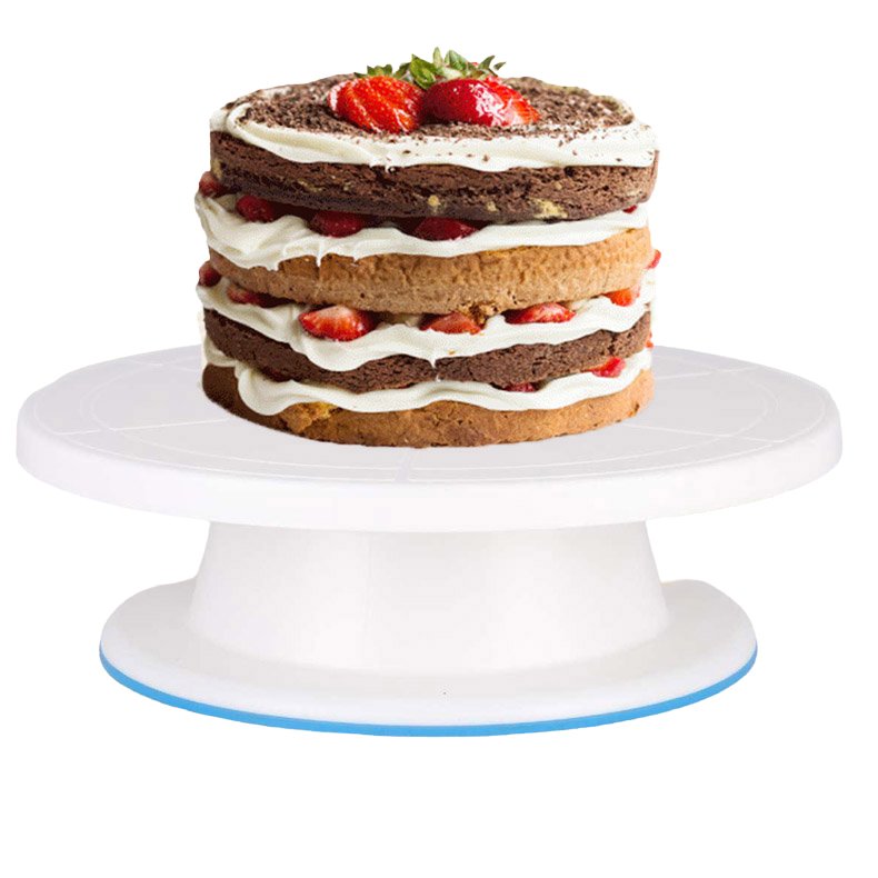 PP materials cake stand birthday baking supplies tools cake decorating supplies cake turntable