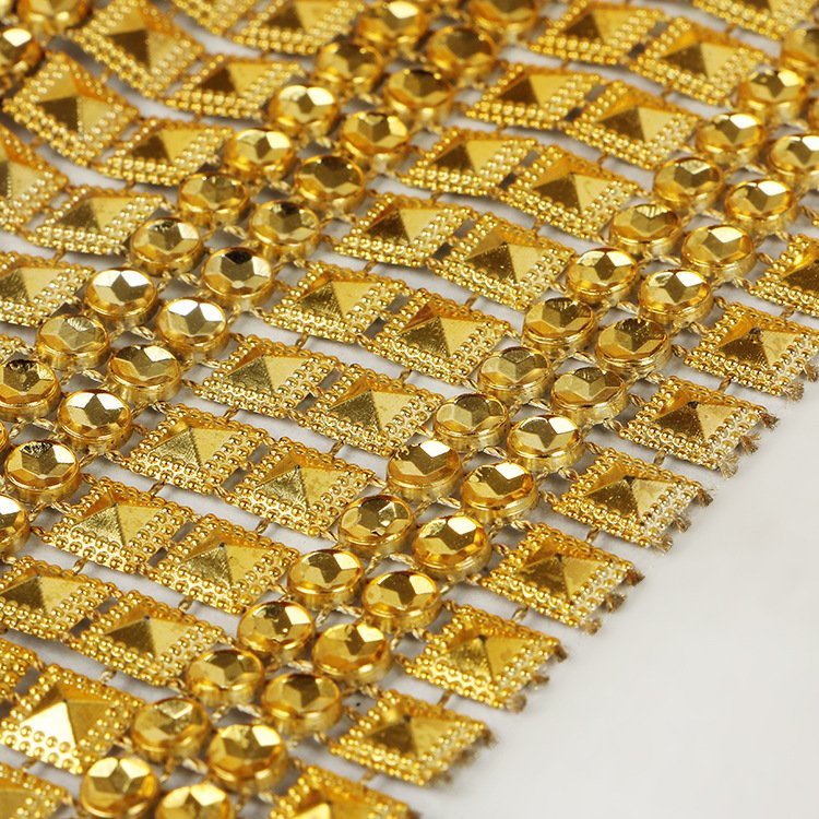 10 yards Gold Mesh Diamond Rhinestone Roll Ribbon Bling Bling Wrap Bulk Wedding Cakes Party Supplies DIY cake Decorations