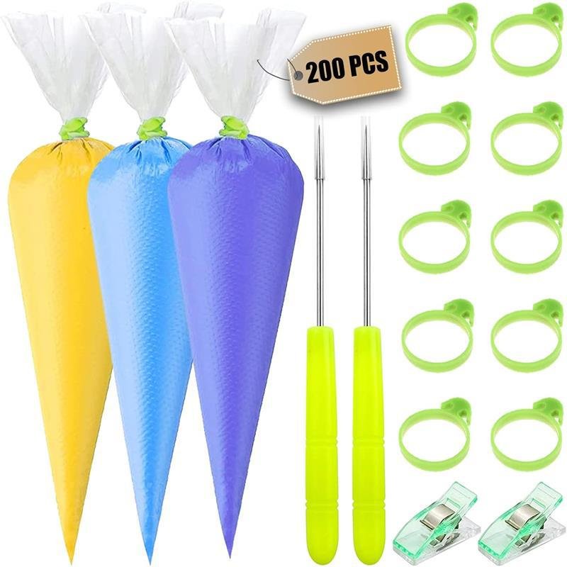 Hot Sale 125Pcs/set Stainless Steel Cake Decorating Supplies Cake Stand Turntable Piping Bag Tips Spatula Set Baking Tools Kit