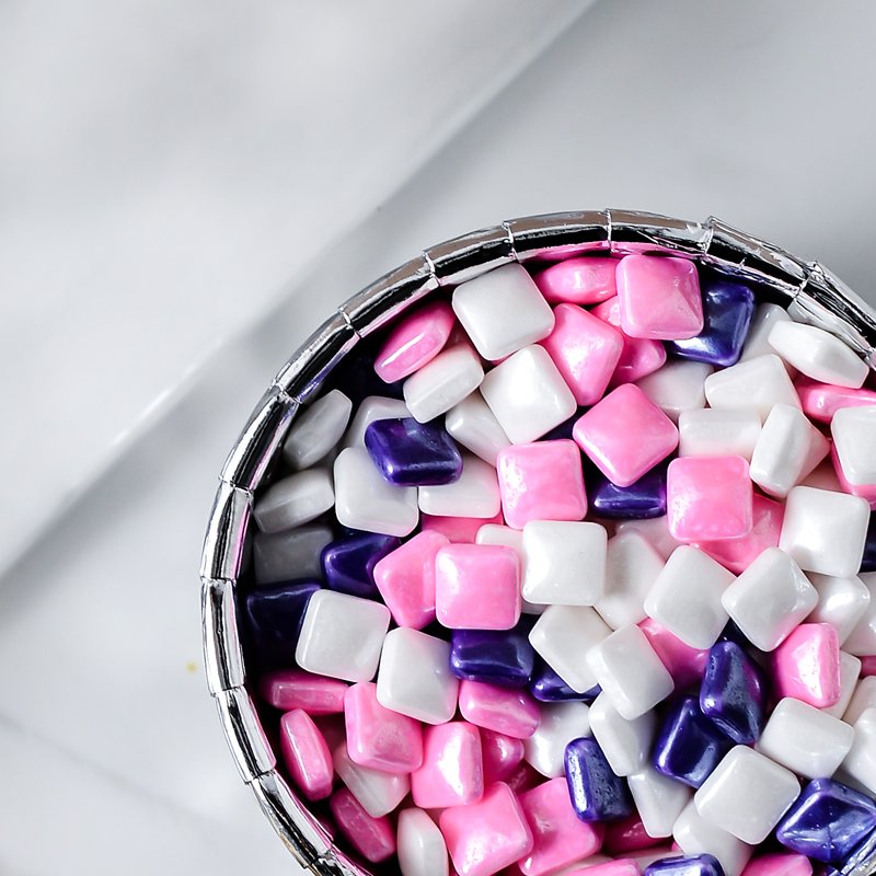 Pressed candy pearlizd horn shape triangle and square shape OEM accepted dragee edible sprinkles candy for cake decoration