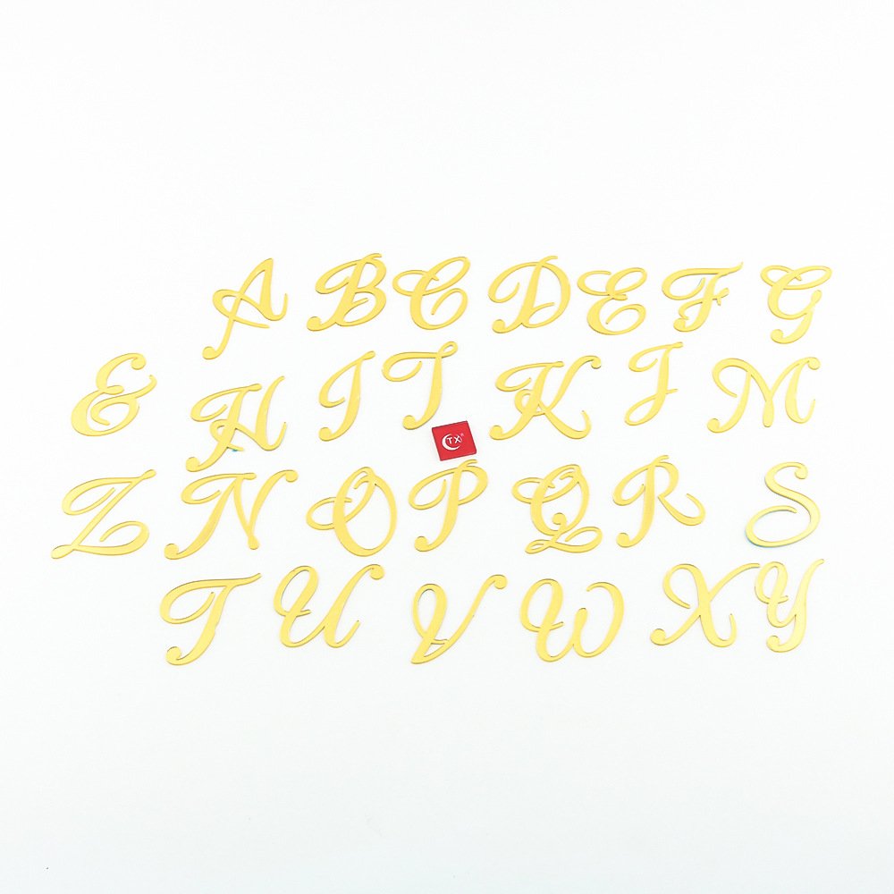 Gold Number 5cm 10cm Acrylic Cake Toppers 0-9 Number Set For Wedding Birthday Cake Decorations
