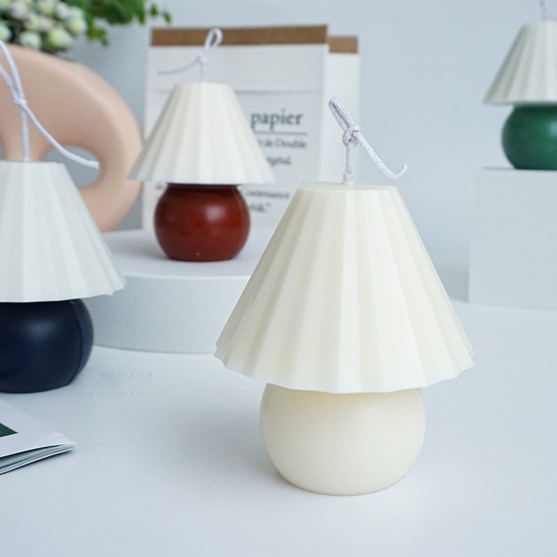 Early Riser Table Lamp Candle Acrylic Mold DIY Geometry Candle Making Soap Plastic Mould Gifts Craft Supplies Home Decor