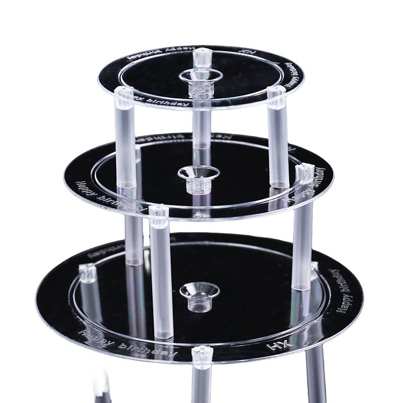 Wholesale Cake Shelf Mold Waterproof 4/6/8/10/12 Inches Dowels Tiered Plastic Cake Support Rods for Cake Construction