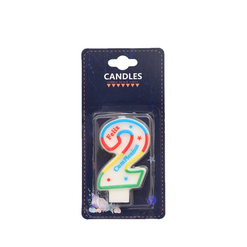 Party Supplies Birthday cake 0-9 number candle cake decoration