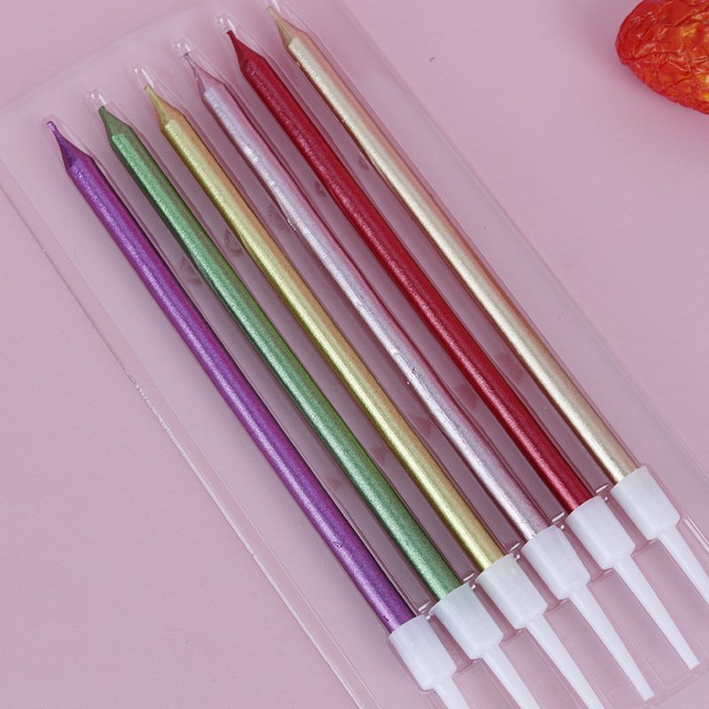Hot Selling Much Little Pcs Spiral Colorful Candle Molds For Sale For Party Decoration Cake Birthday Party Flicker Machine