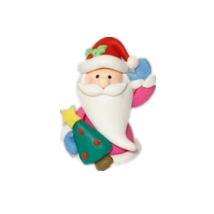 Christmas Polymer Clay cake topper picks custom cupcake decorations