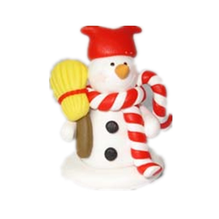 Christmas Polymer Clay cake topper picks custom cupcake decorations