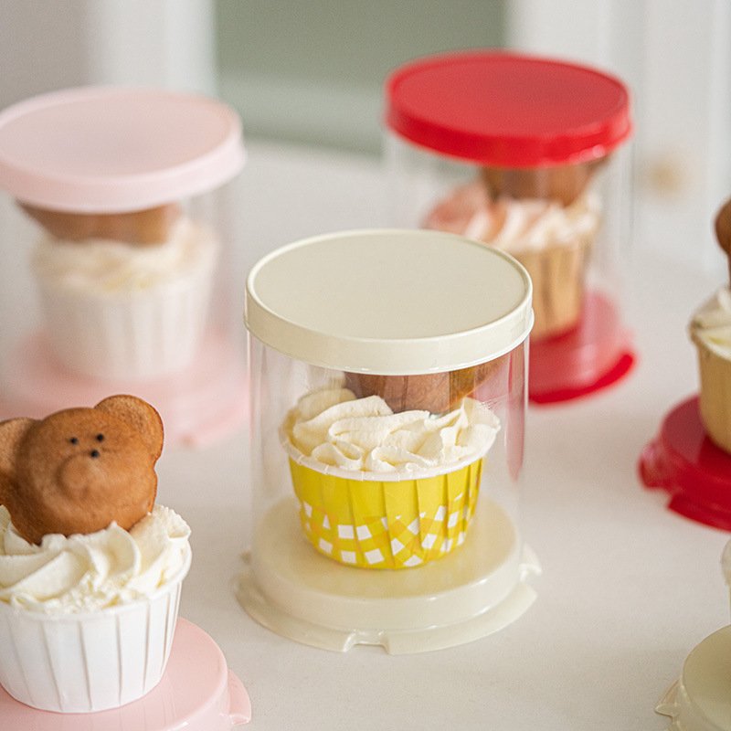 Children's Day Cupcake Box for Muffins and Madeleines Baking Packaging Supply for Cake Decorating