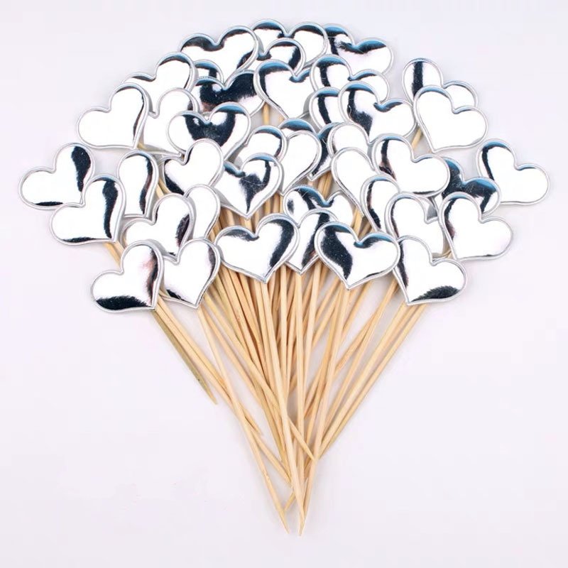 customized cake topper glitter reflective love crown decoration dessert baking supplies cake decorating cake topper stick