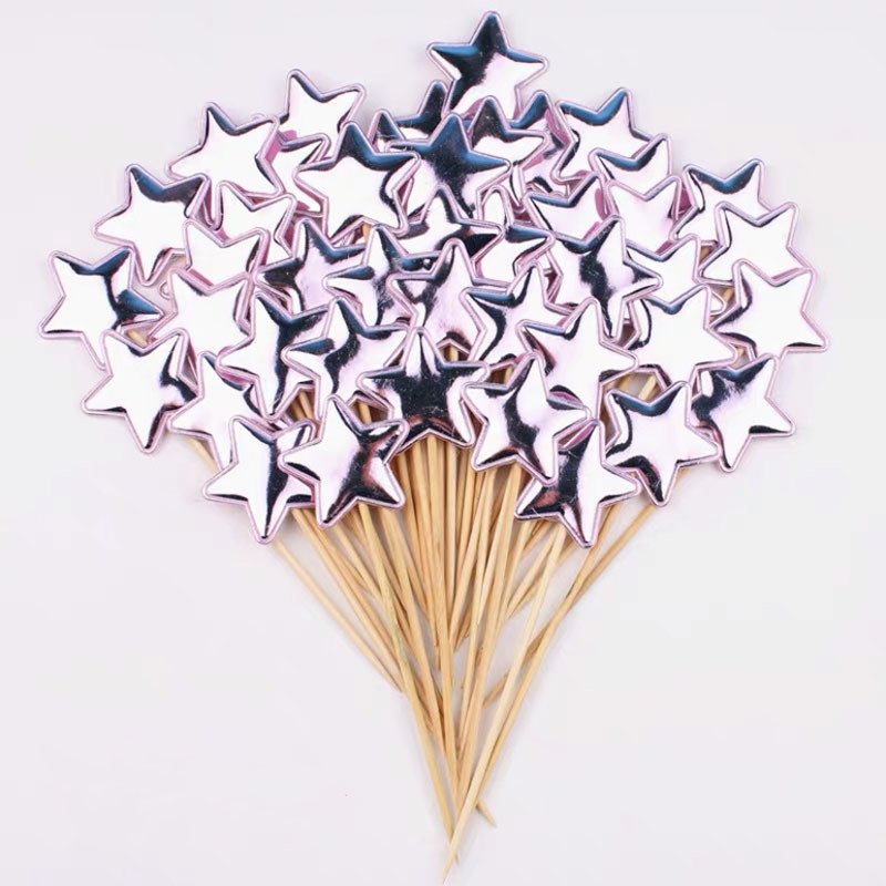 customized cake topper glitter reflective love crown decoration dessert baking supplies cake decorating cake topper stick
