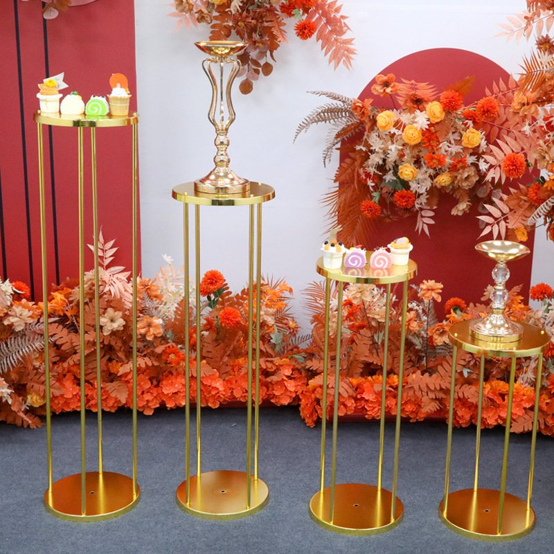 Wedding Supplies Dessert Table Cylinder Cake Table Wedding Birthday Party Welcome Store Product Display Stand