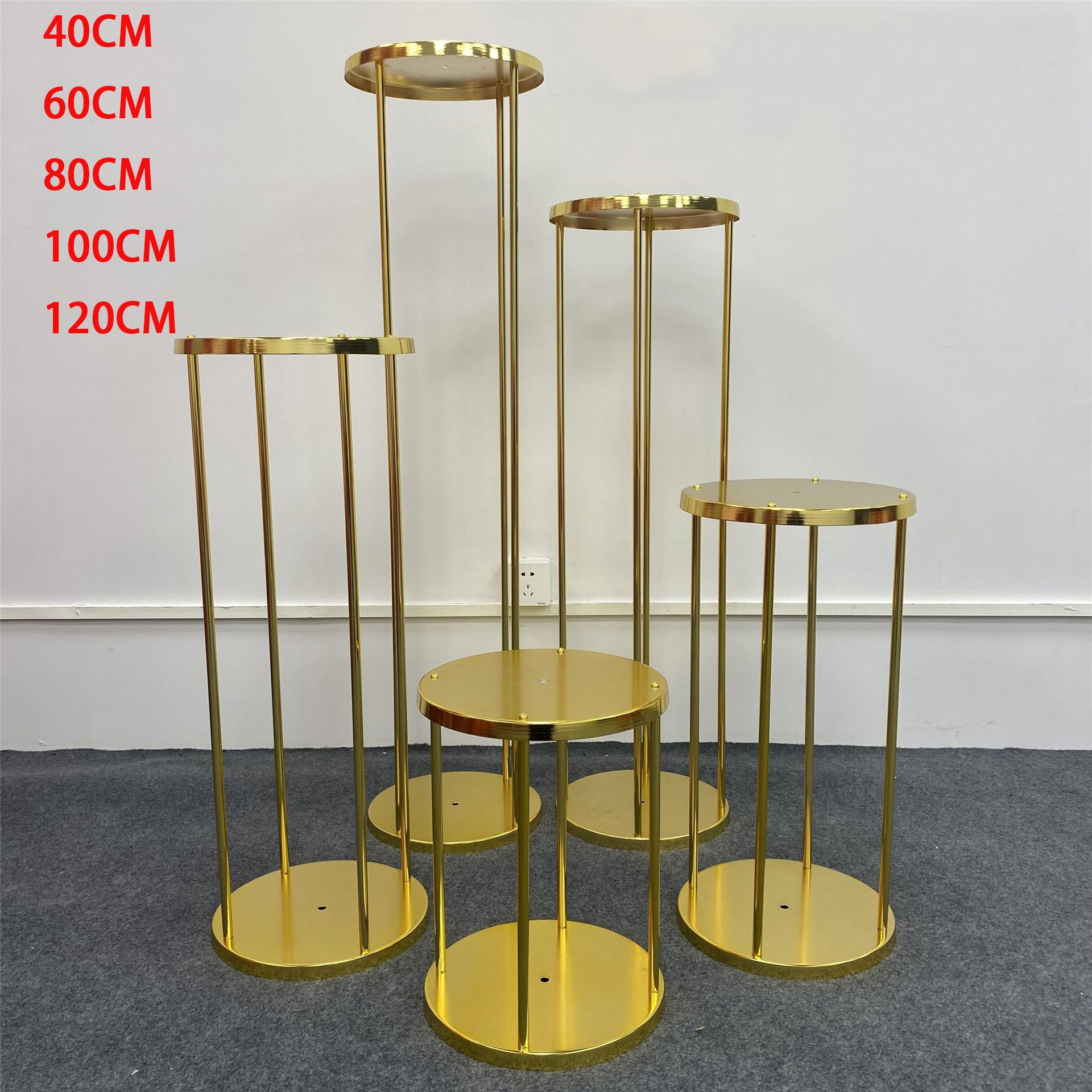 Wedding Supplies Dessert Table Cylinder Cake Table Wedding Birthday Party Welcome Store Product Display Stand